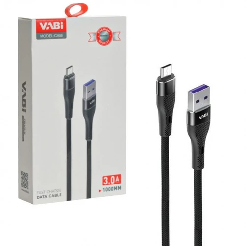 کارتن کابل شارژ MicroUSB وابی مدل CA56 - طول ۱ متر
