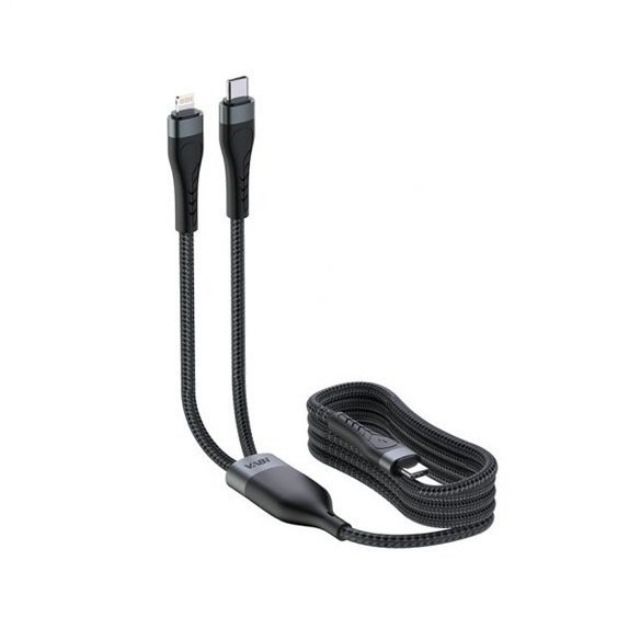 کابل تایپ سی به تایپ سی و لایتنینگ وابی (VABI) مدل CA64 – مناسب شارژ همزمان