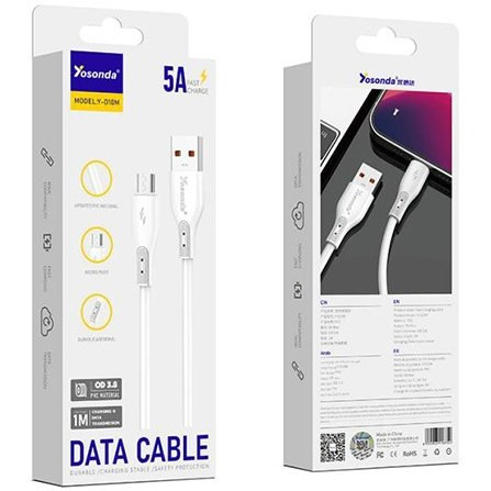 کابل شارژ میکرو یواس بی Yosonda مدل D10M