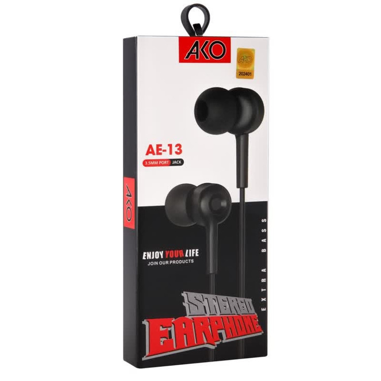 کارتن هندزفری سیمی آکو مدل AE-13