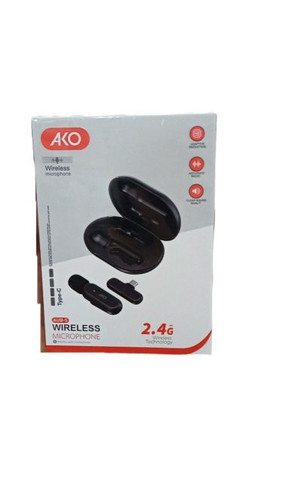 میکروفون یقه ای بیسیم تایپ C آکو (AKO) مدل AUB-5