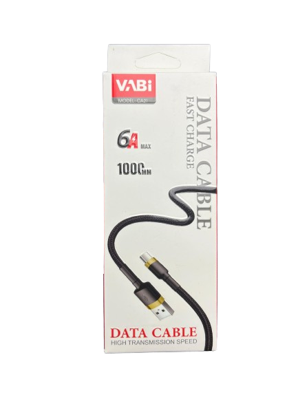 کارتن کابل تایپ سی برزنتی Vabi مدل CA21