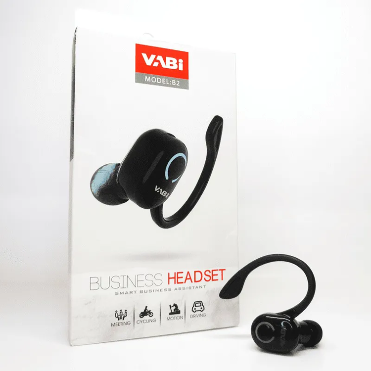 کارتن هندزفری بلوتوث تک گوش Vabi B2