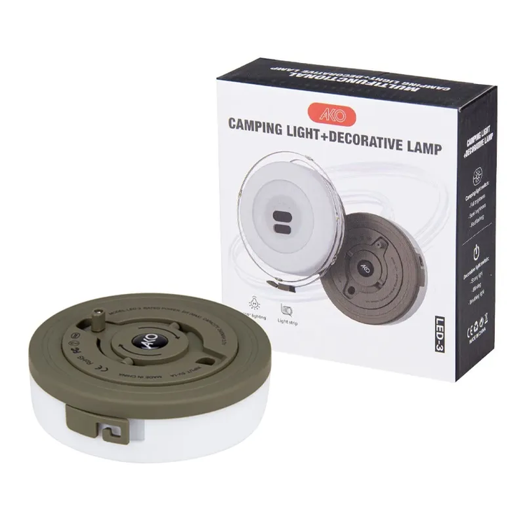 چراغ کمپینگ و ریسه آکو مدل LED-3