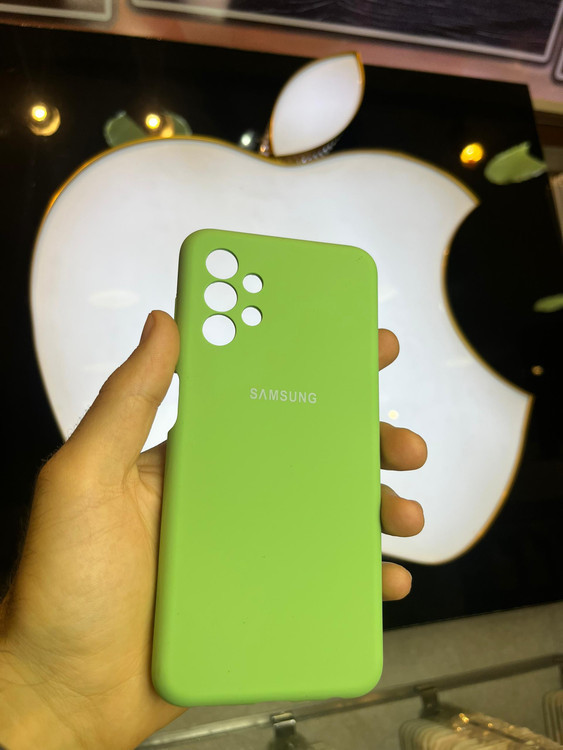 گارد سبز سیلیکونی اورجینال پاککنی مناسب سامسونگ A13