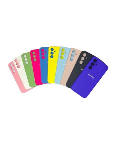 کاور سیلیکونی اورجینال پاک کنی سامسونگ S23 FE با محافظ لنز