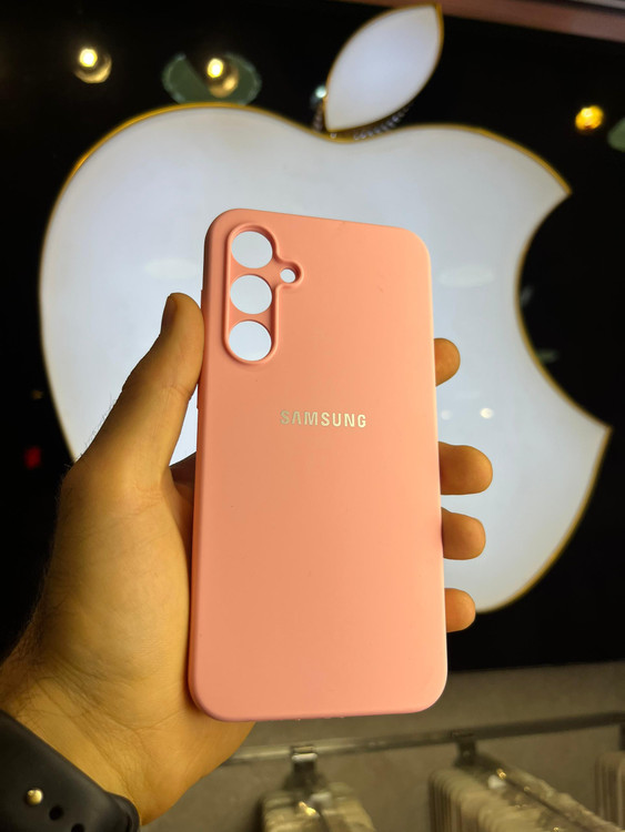 کاور کالباسی سیلیکونی اورجینال پاک کنی سامسونگ S23 FE با محافظ لنز