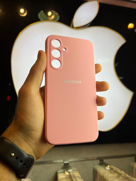 کاور کالباسی سیلیکونی اورجینال پاک کنی سامسونگ A35 با محافظ لنز