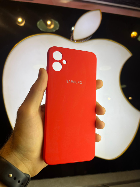 کاور قرمز سیلیکونی اورجینال پاک کنی سامسونگ A05