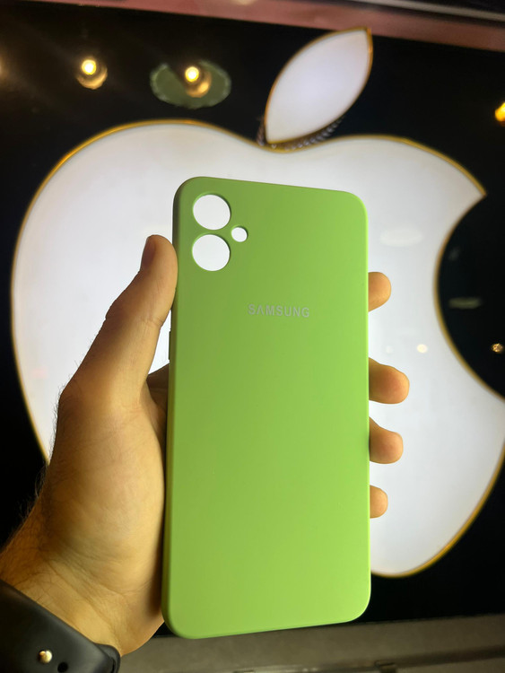 کاور سبز سیلیکونی اورجینال پاک کنی سامسونگ A05