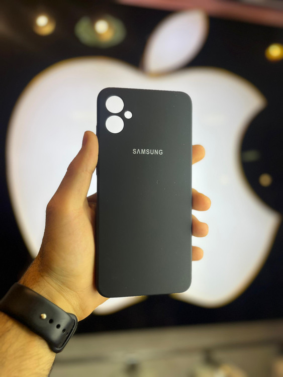 کاور مشکی سیلیکونی اورجینال پاک کنی سامسونگ A05