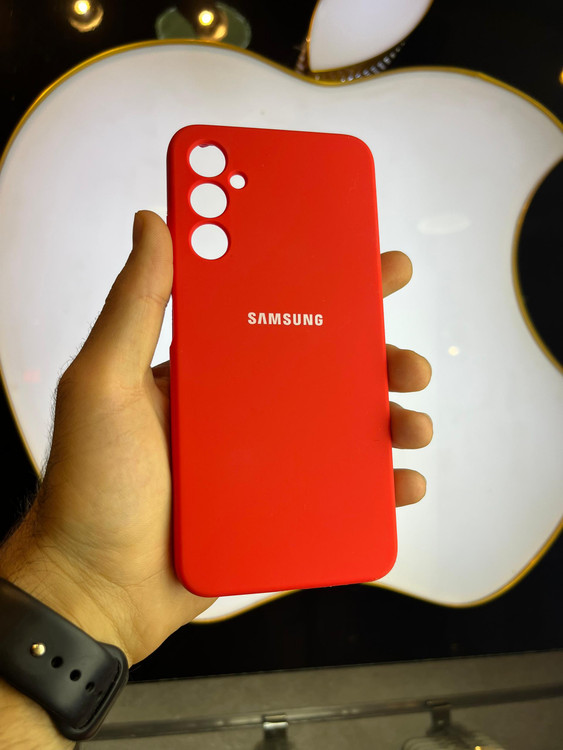 کاور قرمز سیلیکونی اورجینال پاک کنی سامسونگ A05s