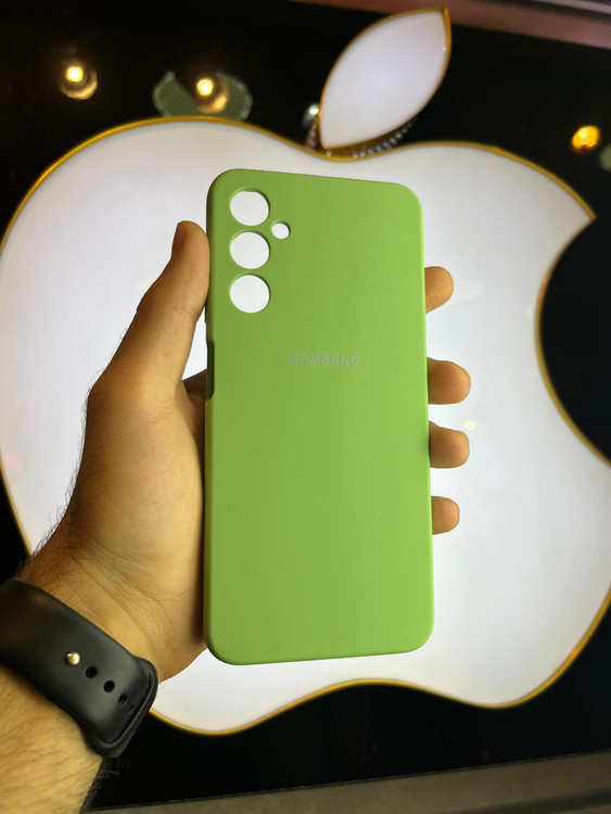 کاور سبز سیلیکونی اورجینال پاک کنی سامسونگ A05s