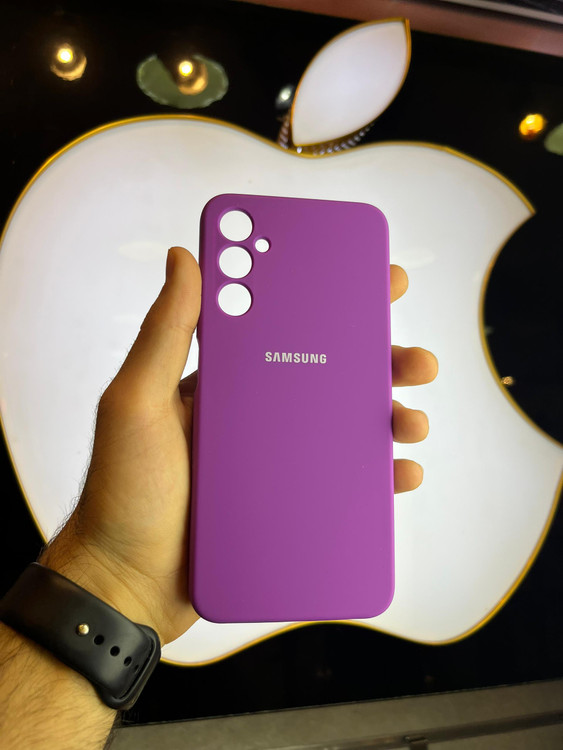 کاور بنفش سیلیکونی اورجینال پاک کنی سامسونگ A05s