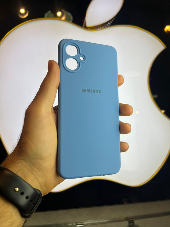 کاور آبی سیلیکونی اورجینال پاککنی سامسونگ A06