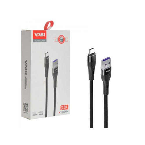 کابل شارژ تایپ سی وابی (VABI) مدل CA58 - طول ۱ متر
