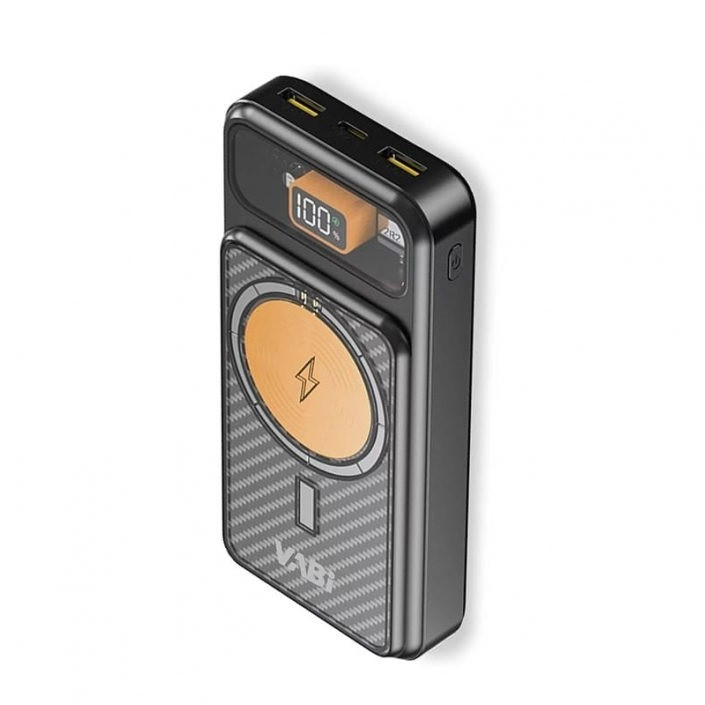 پاوربانک وایرلس شفاف وابی (Vabi) مدل P5