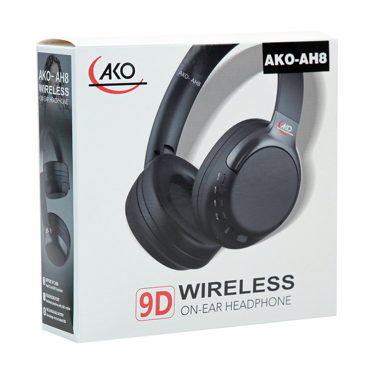 هدفون بلوتوثی آکو (AKO) مدل AH8 با صدای استریو