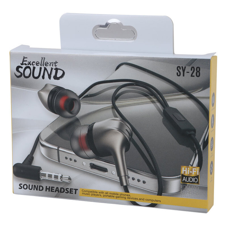 کارتن هندزفری سیمی SY‑28