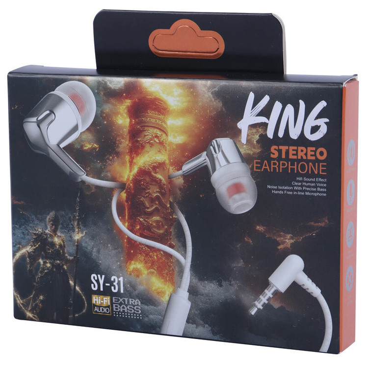 کارتن هندزفری سیمی SY‑31