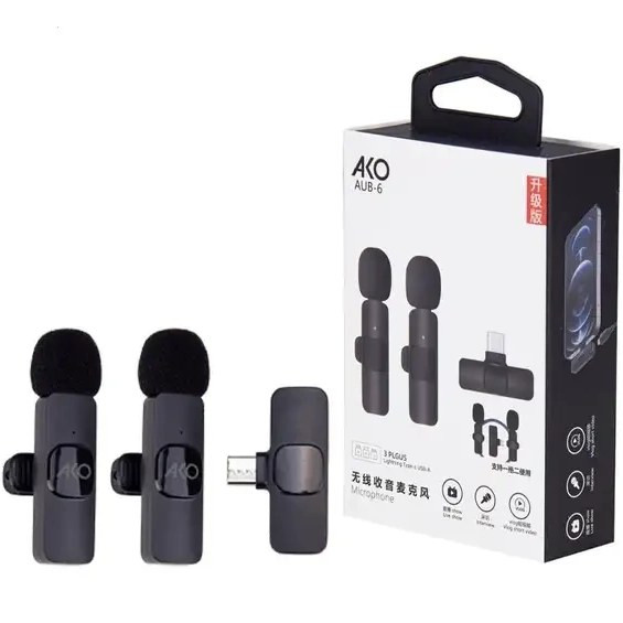 میکروفن یقه ای وایرلس آکو مدل AKO AUB-6