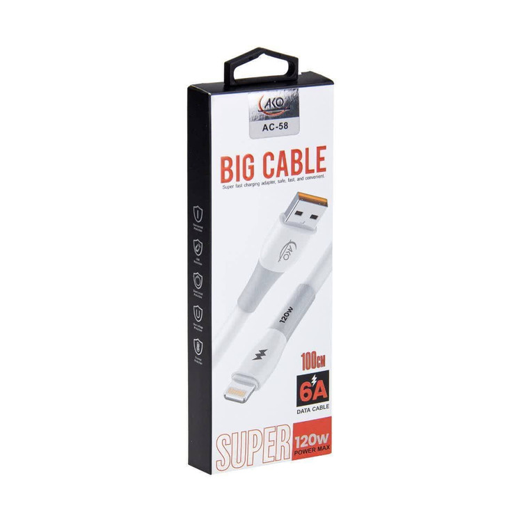 کارتن کابل USB به Lightning آکو مدل AC-58