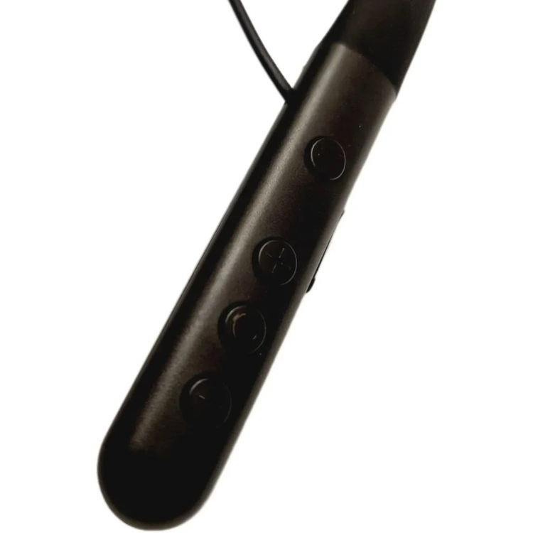 نمای نزدیک هندزفری گردنی وابی NB4 با اتصال پایدار بلوتوث