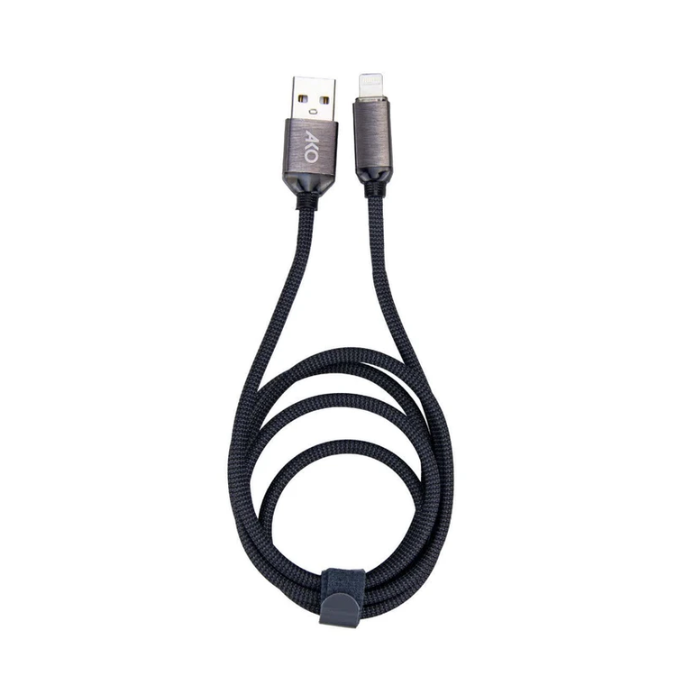 سیم کابل شارژ آیفون AKO AC64 لایتنینگ مقاوم و اقتصادی