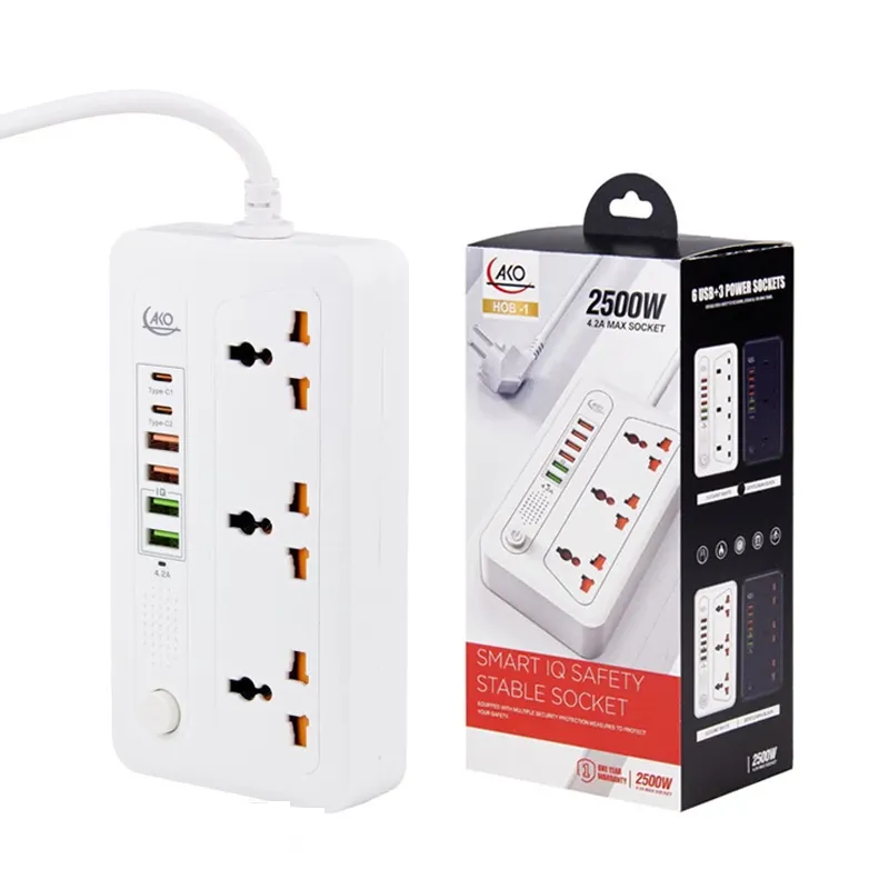 چند راهی برق آکو (AKO) مدل HOB-1 توان 2500 وات