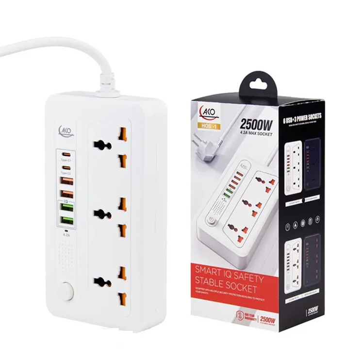 چند راهی برق آکو (AKO) مدل HOB-1 توان 2500 وات