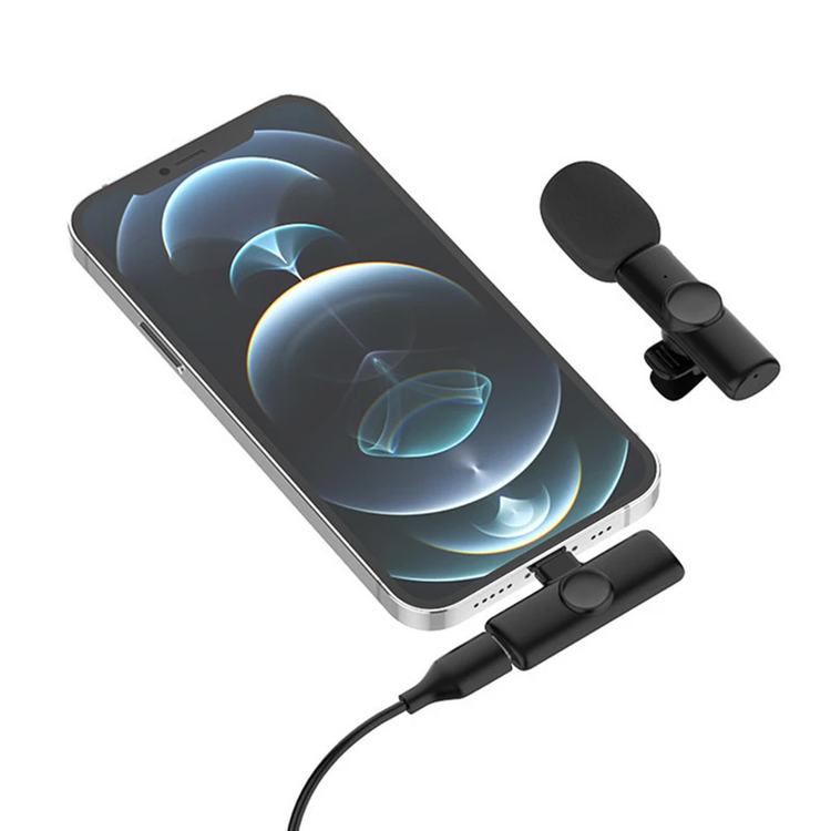 نحوه اتصال میکروفون یقه ای بی سیم مدل K11 Lightning