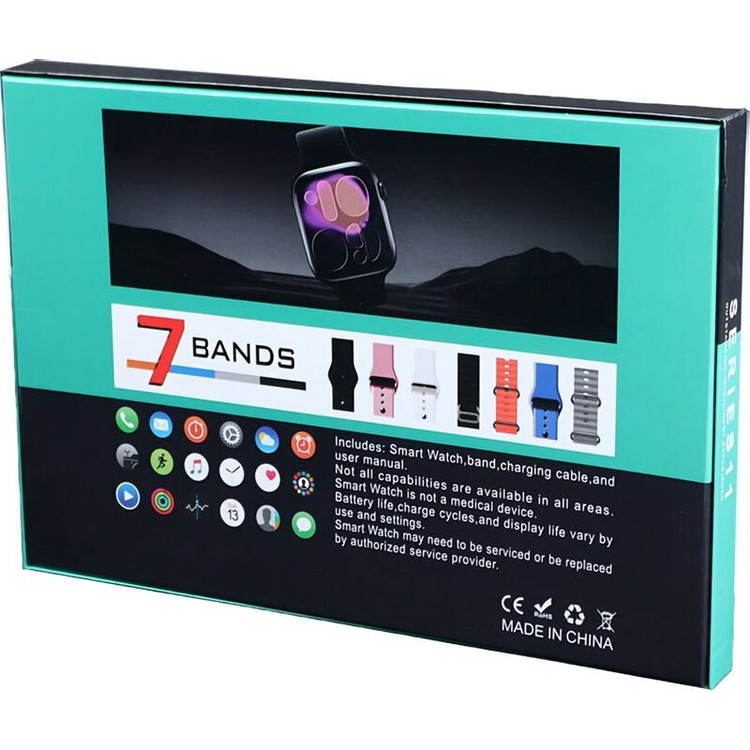 پشت کارتن ساعت هوشمند KZ-W38 Series 11